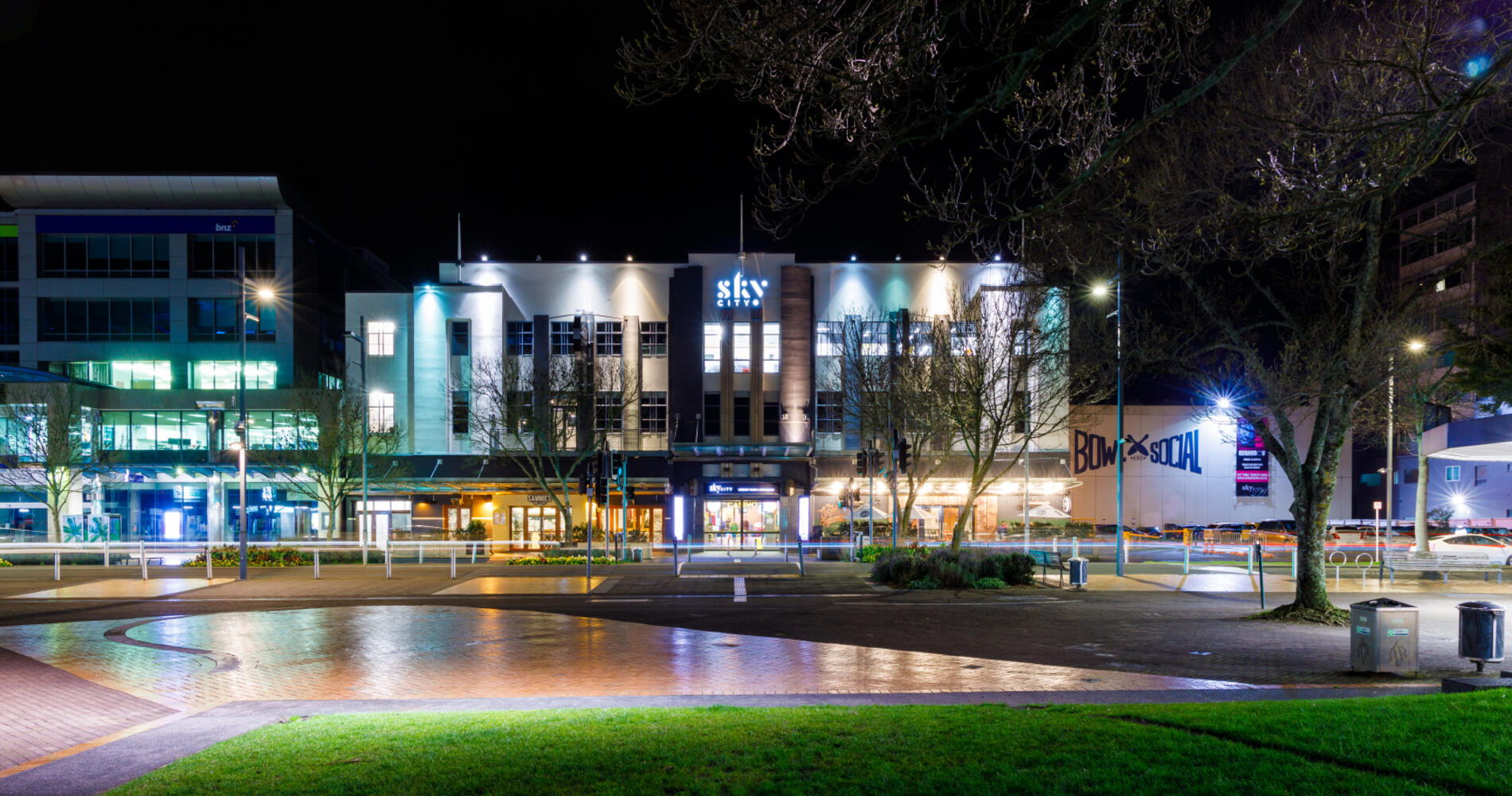 SkyCity Hamilton Casino exterior view